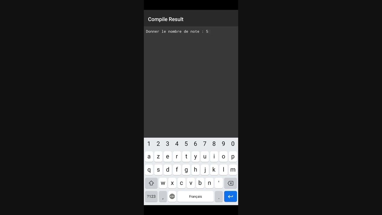 Langage C : la moyenne d'un élève