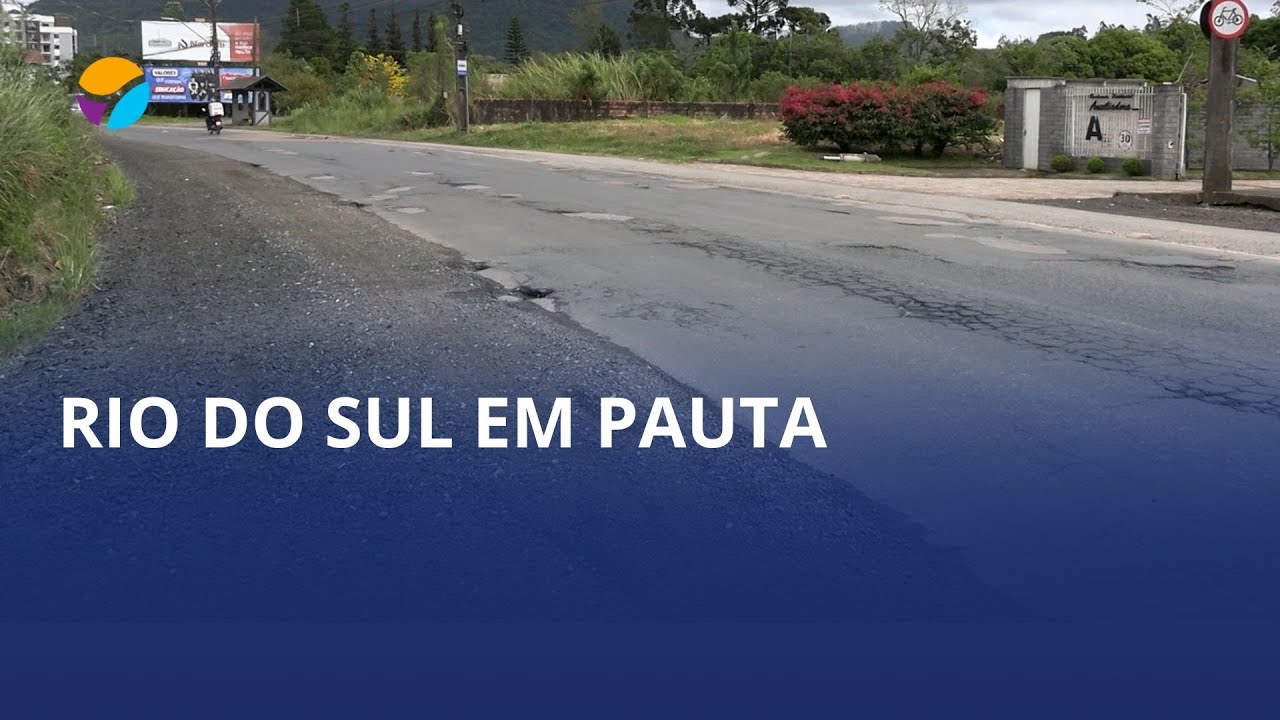 Infraestrutura em foco: Obras e regularização em Rio do Sul