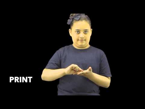 How to Sign Printable Resources in BSL