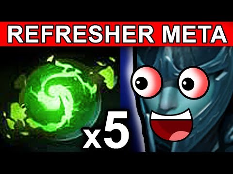 REFRESHER PHANTOM ASSASSIN DOTA 2 PATCH 7.06 NEW META FUNNY GAMEPLAY