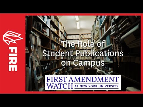The Role of Student Publications on Campus Lesson