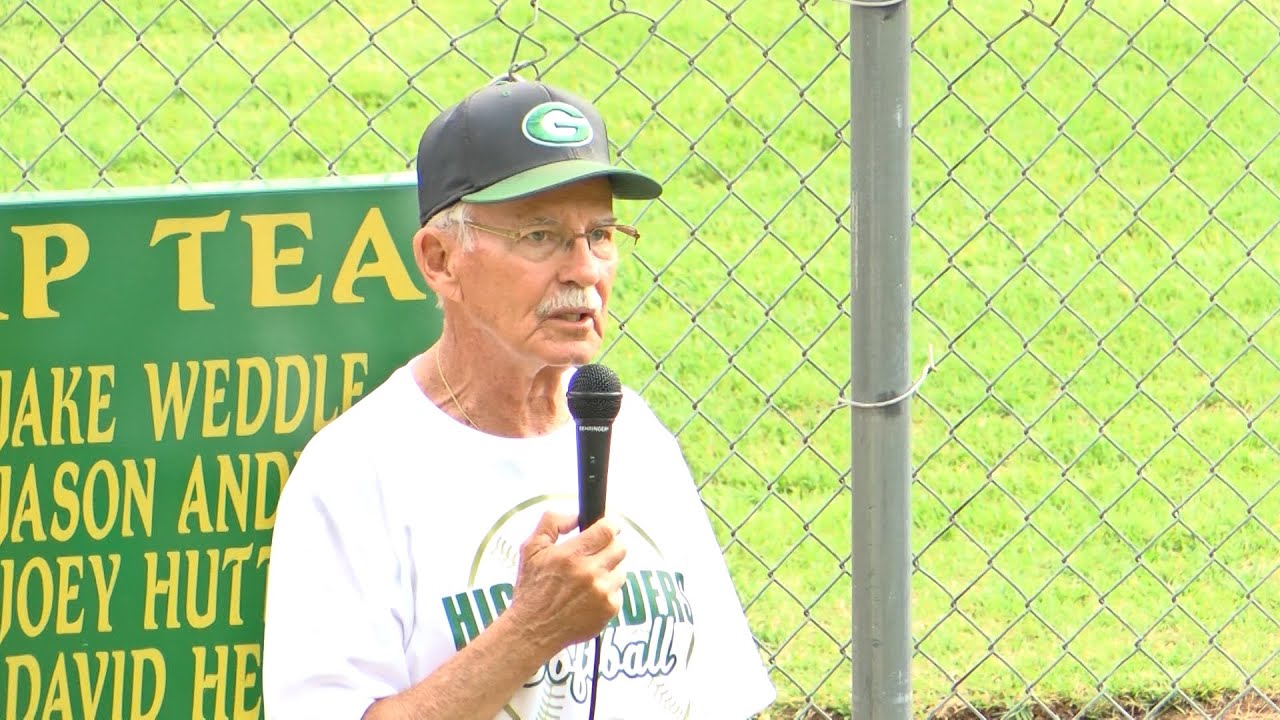 Long time Glenvar High School coach Larry Wood gets school's baseball field named in his honor