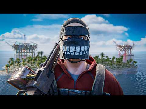 I SOLO Claimed the PERFECT ISLAND on WIPEDAY in Rust..