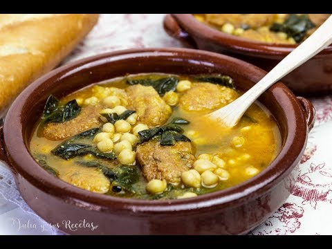 Cómo hacer potaje de cuaresma | CON ACELGAS Y PANECILLOS