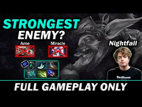 Nightfall Meepo VS Strongest Player? Ame Troll and Miracle Void Spirit - Full Gameplay Meepo#668