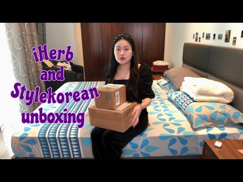 STYLEKOREAN K-beauty mini haul + iHerb unboxing | Stylekorean & iHerb