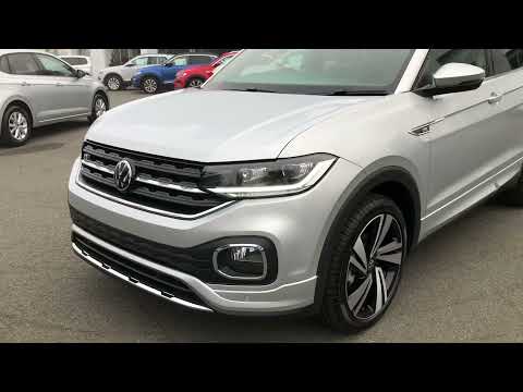 Brand New Volkswagen T-Cross R-Line 1.0TSI DSG in Reflex Silver Metallic