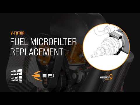 Vittorazi Motors V-Tutor - Fuel microfilter replacement