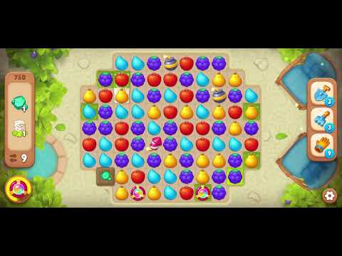 Gardenscapes Level 750