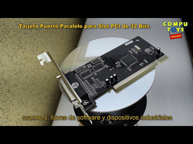 Vídeo relacionado con Approx APPPCIE1P - Tarjeta PCI-E de un Puerto Paralelo, Color Plateado y Verde