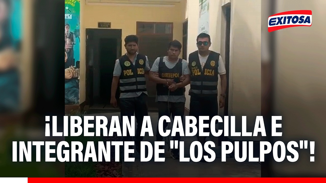 🔴🔵 La Libertad: ¡Liberan a cabecilla e integrante de "Los Pulpos"!