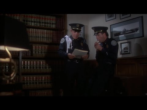 Police Academy 5: Assignment: Miami Beach 1988 | Harris and Proctor break into Hurst's office |