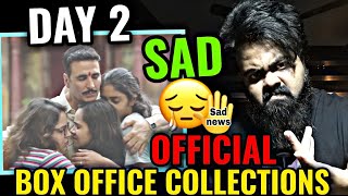 RAKSHA BANDHAN BOX OFFICE COLLECTION DAY 2 OFFICIAL | AKSHAY KUMAR | HUGE DROP