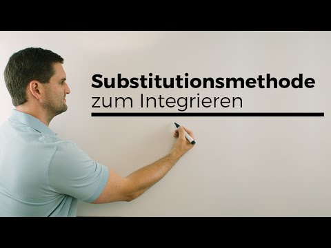 Substitutionsmethode, Integrieren, Integration für Bruch mit e^x Teil 1 | Mathe by Daniel Jung