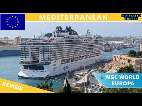 Review: Full MSC World Europa Ship Tour (cruise with kids)