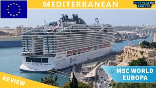 Review: Full MSC World Europa Ship Tour (cruise with kids)