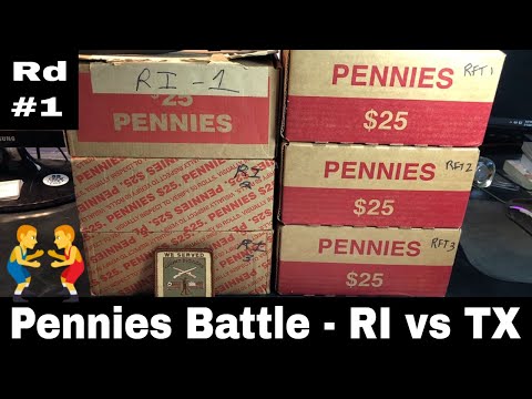 Penny Box Battle - Rhode Island vs Texas, Round #1 (Series 2)