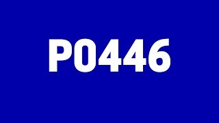 Kodu błędu p0446