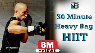 30 Minute Boxing Heavy Bag HIIT Workout