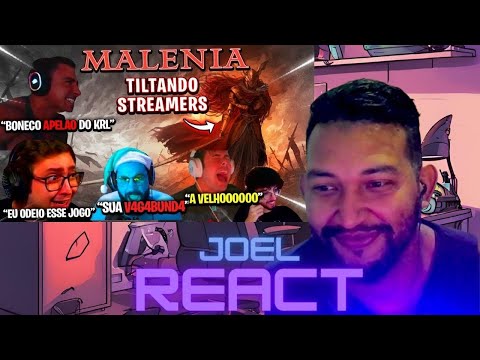 REACT | STREAMERS TILTANDO COM BOSS MALENIA ELDER RING