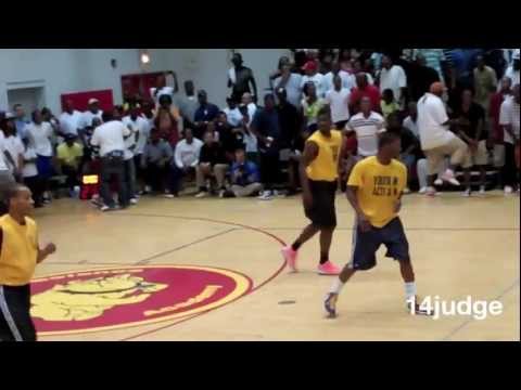 Osiris Eldridge dunks bring down Chicago West Haven Summer League (Pro-Am) 8/18/11