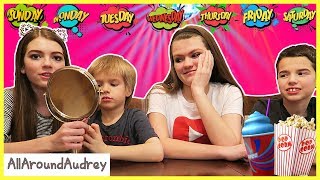 Babysitting My Siblings for a WEEK Without Parents! / AllAroundAudrey