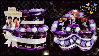 Dairymilk chocolate Tower, Chocolate hamper, Rakhi special chocolate tower, Raksha Bandhan gift idea