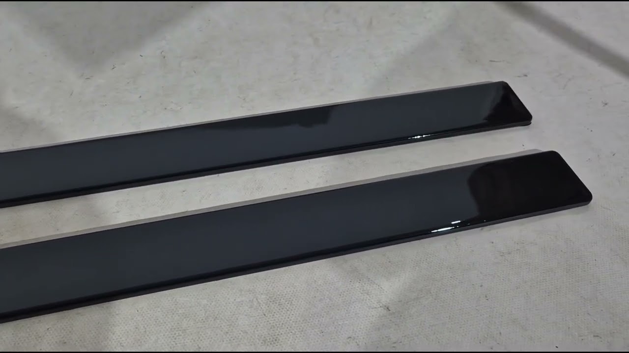 BMW 2. sērija F22/F23 2014–2021 Sliekšņu uzlikas MP-Style (ABS) Video 1