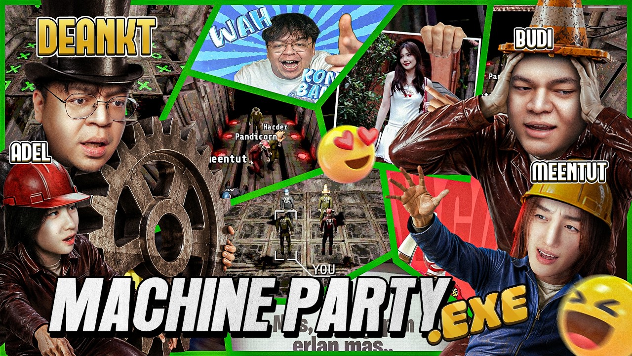 MACHINE PARTY EXE || MAIN SAMA ANAK BARU B2F 😁 VIEWER JIHAD ⚔️ CIRCLE ADEL BANYAK🌵