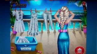 Frozen Elsa Laundry Day | Disney Games for Kids | Learning Games | Rompecabezas para niños