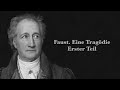 j. w. goethe faust. eine tragödie. erster teil hörbuch