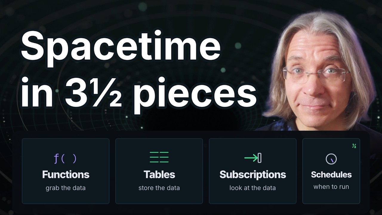 The Architecture of a SpacetimeDB App video thumbnail