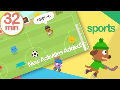 Sago Mini School Sports - Fun Problem Solving & Literacy Activities - Best App for Kids