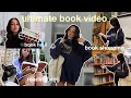 ULTIMATE BOOK VIDEO! barnes trip, book haul, + reading vlog!