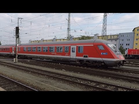 Bahnverkehr im Bahnhof Nürnberg Hbf am 23.09.2017