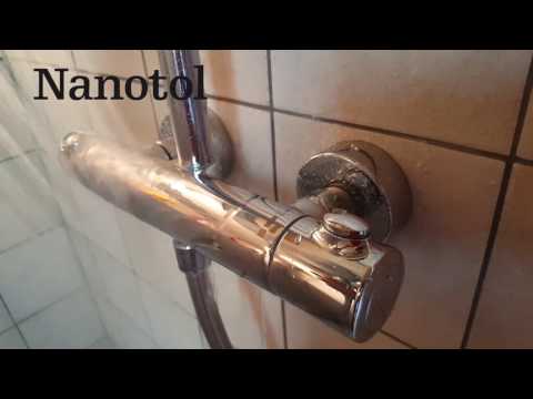 Nanotol Sanitär Nanoversiegelung - Lotuseffekt in der Dusche