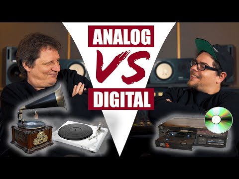 CD VS Vinyl Schallplatte |  Analog VS Digital