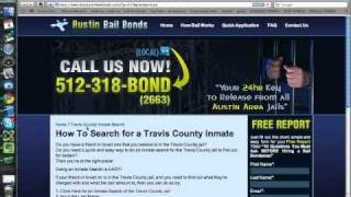 Travis County Inmate Search