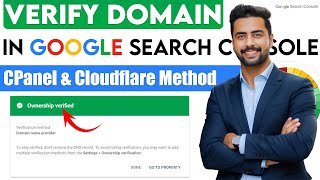Google Search Console Verification - CPanel & Cloudflare Guide