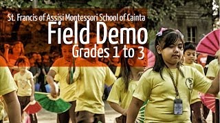 preview picture of video 'St. Francis Cainta: Foundation Day Field Demo: Grades 1 to 3'