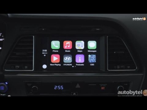 LA Auto Show: Apple Car Play Demo in the 2015 Hyundai Sonata