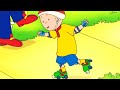 Caillou Y El Patinaje Sobre Ruedas Caillou En Español Castellano
