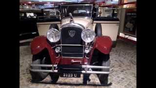 preview picture of video 'Peugeot classic and vintage cars at Sochaux, France'