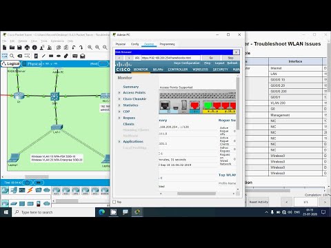 13.4.5 Packet Tracer – WLAN-Probleme beheben