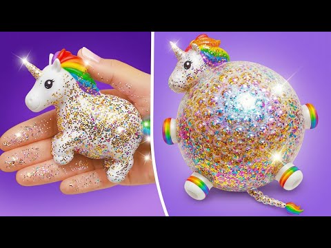 Old Squishies Makeover! 🤩✨ Cute DIY Transformations