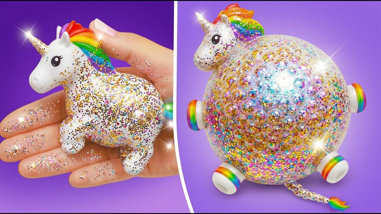 Old Squishies Makeover! 🤩✨ Cute DIY Transformations