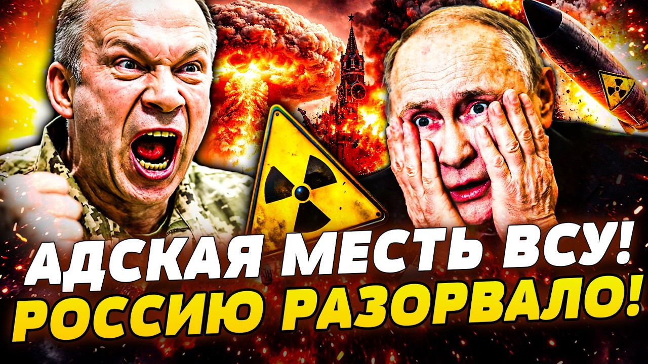 💥ЭТО ЗА КИЕВ! ЖЕСТОЧАЙШАЯ ОТВЕТКА УКРАИНЫ! ЯДЕРНАЯ КАТАСТРОФА В РФ: ЭТО ПОПА