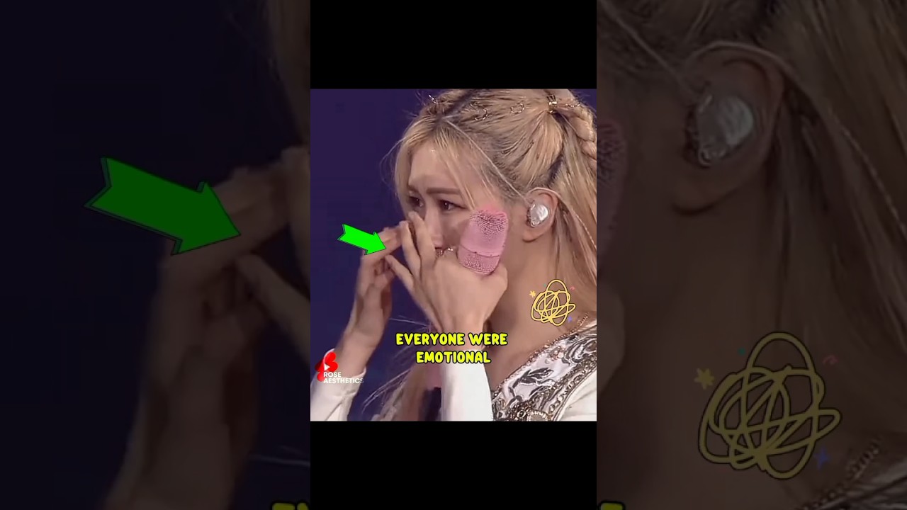 JISOO comforted ot3 on their last concert 🥺 #blackpink #jisoo #jennie #rosè #lisa