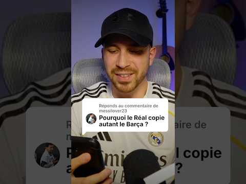Le Réal Madrid copie le FC Barcelone ? #shorts
