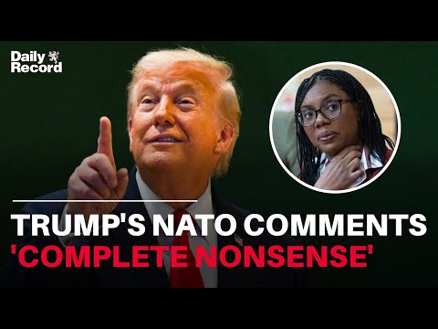 ‘Complete nonsense’ - Donald Trump’s Nato comments gets furious reaction from British politicians